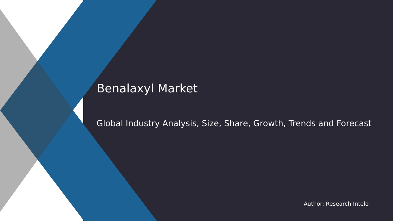 Benalaxyl Market Research Report 2033